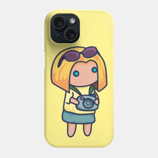 photographer girl Phone Case