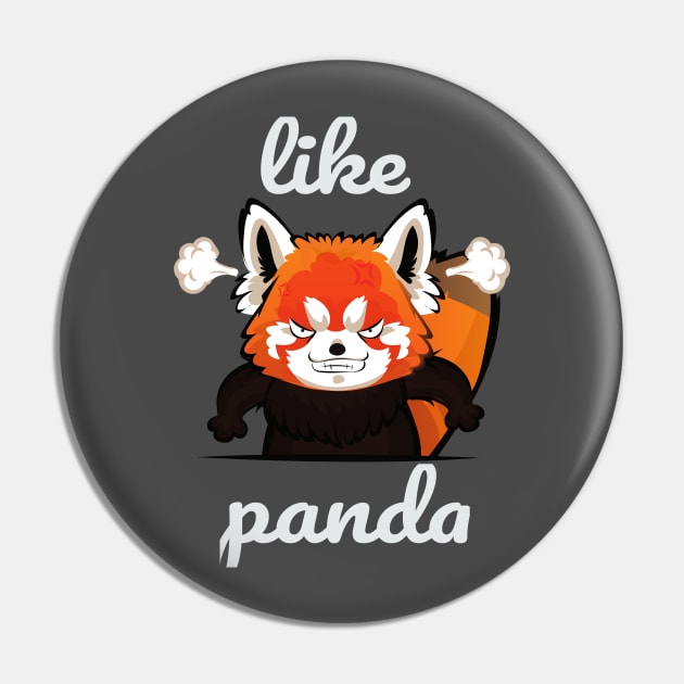 like panda,A great gift for anyone you love, T-Shirt Pin by rami99