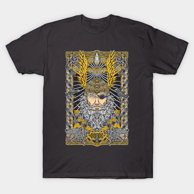 Odin - five colors - Valhalla - T-Shirt