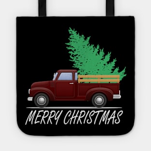 Car Ugly Christmas Sweater Tote