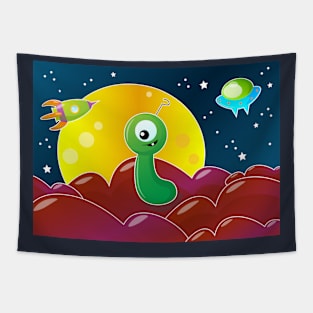 Mister Alien Tapestry