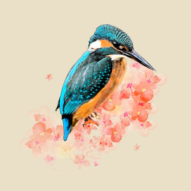 Colorful Kingfisher by Korry