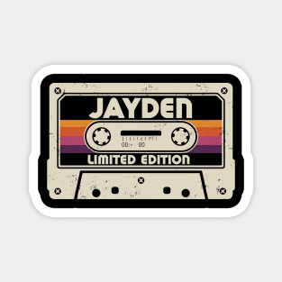 Jayden Name Limited Edition Magnet