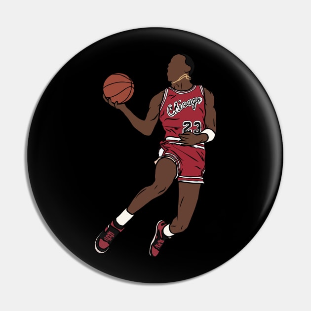 MJ Dunk Contest Pin by rattraptees