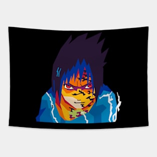 curse seal cartoon pop art Tapestry