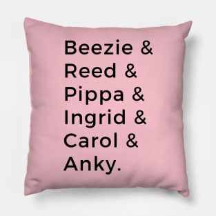 Women Equestrian Heroes Pillow