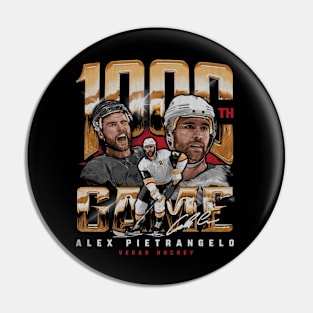 Alex Pietrangelo Vegas 1000th Game Pin