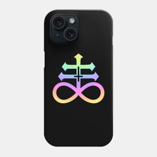 Satanic Cross. Sulfur Cross. Brimstone. Leviathan Cross Phone Case