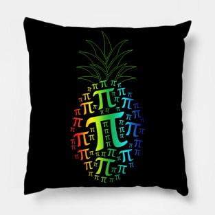 Pi Day Pineapple Math Teacher 3.14 Symbol Pie Funny Gift Pillow