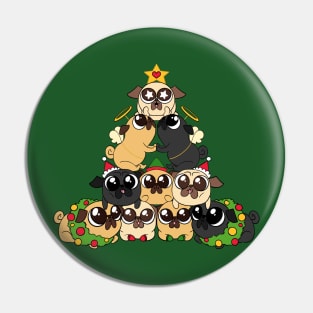 Merry Pugmas Pin