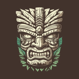 Ward Off Evil Spirits this Summer with this Tiki Mask Design by gnarly T-Shirt