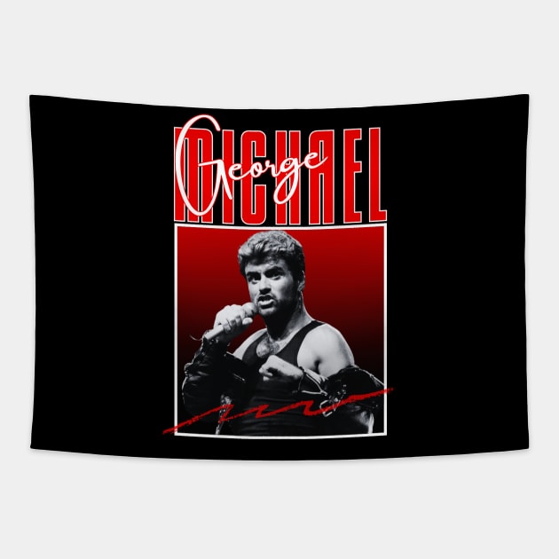 George michael///original retro Tapestry by DetikWaktu