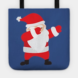 Dabbing Santa Claus Tote