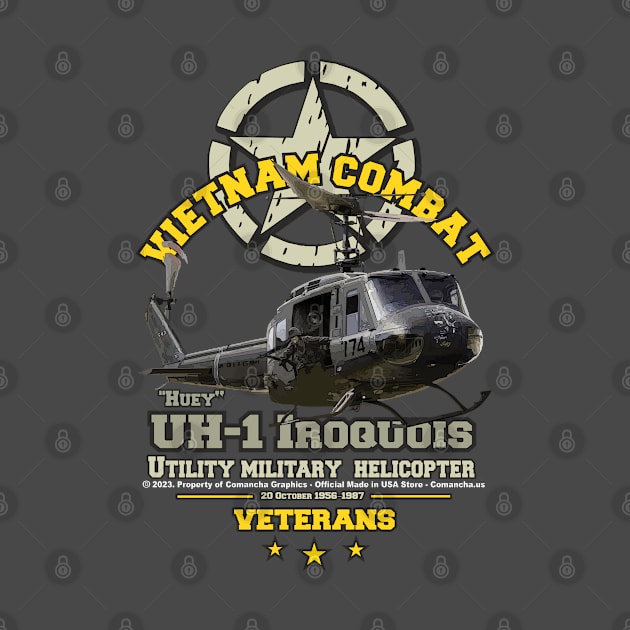 Vietnam Combat Veterans UH-1 Iroquois by comancha