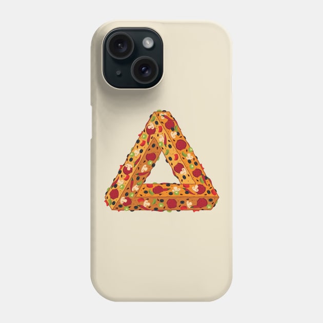 Penrose Pizza Phone Case by Woah_Jonny