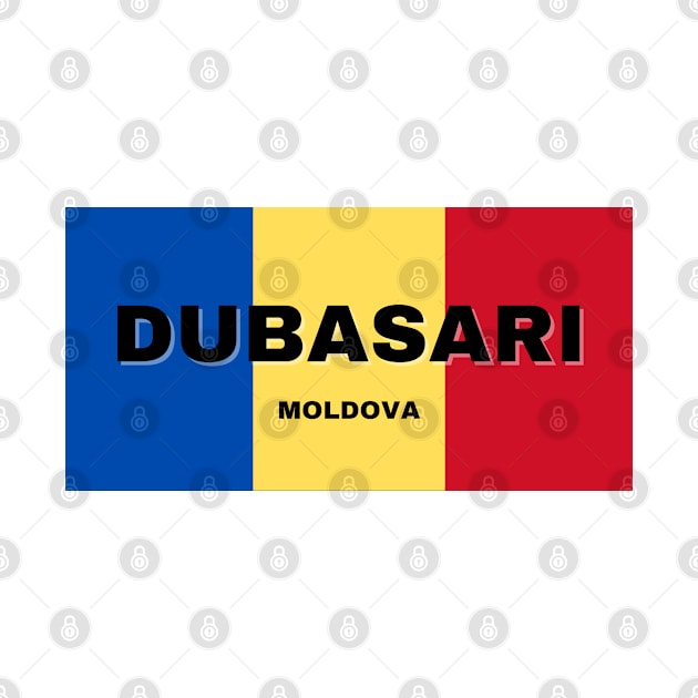 Dubasari City in Moldovan Flag Colors by aybe7elf