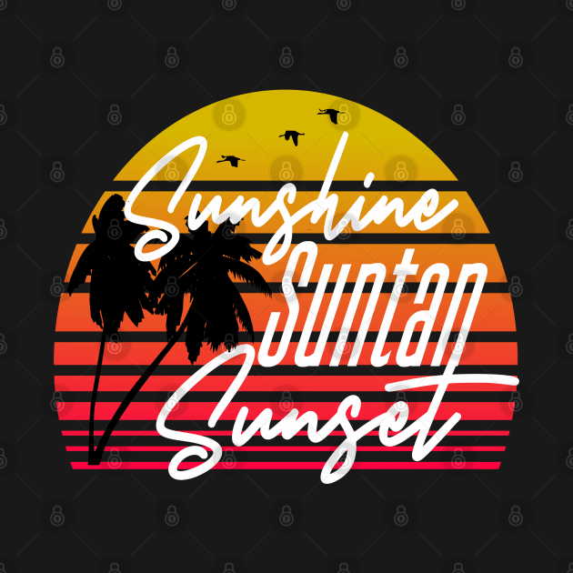 Essence of Summer is Sunshine Suntan and Sunsets by Paradise Stitch