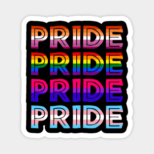 LGBT Pride gay lesbian trangender bisexual Magnet