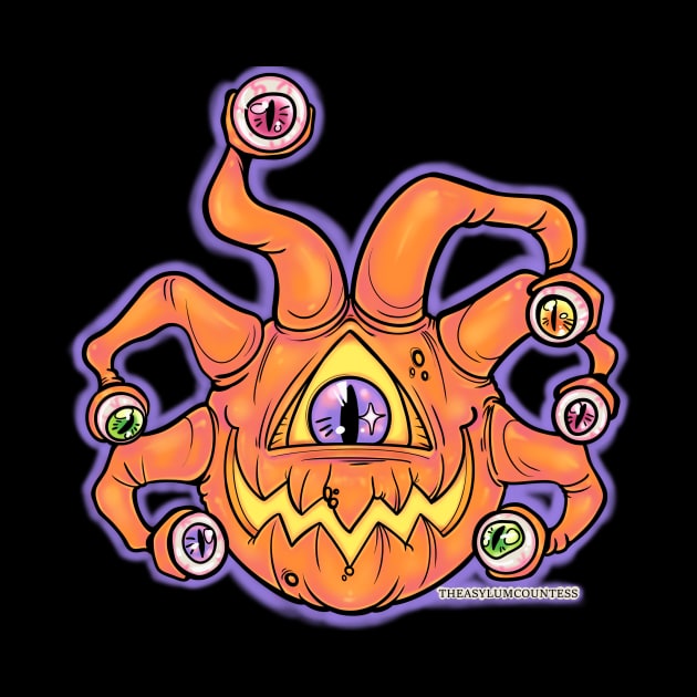 Pumpkin Beholder by The Asylum Countess