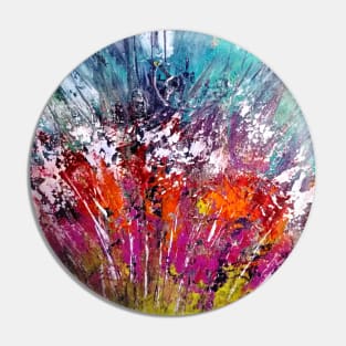 Joyful colors Abstract artwork Pin