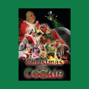 Christmas with Cookie - Poster T-Shirt