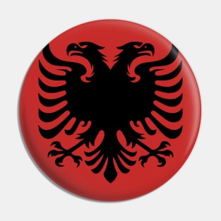 Albanian eagle Pin