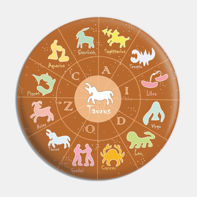 Taurus, 2, Zodiac, Astrology, Horoscope, Stars, Sun-and-moon. Birthday, Valentines-day, Holidays, Pin by PrintedDreams