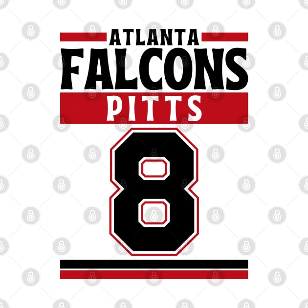 Discover Pitts 8 Falcons Football T-Shirt, Sports Fan T-Shirt