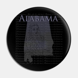 Alabama Pin