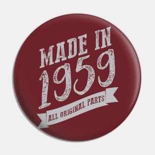 Made in 1959 all original part Pin