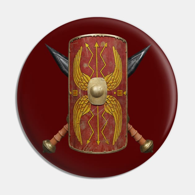 Shield and gladius of the Roman empire Pin by ETOS ARS