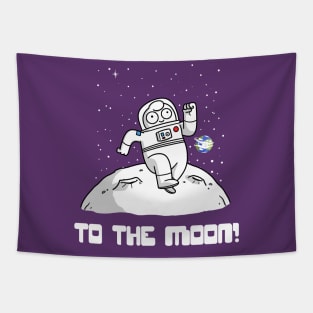 To The Moon Tapestry