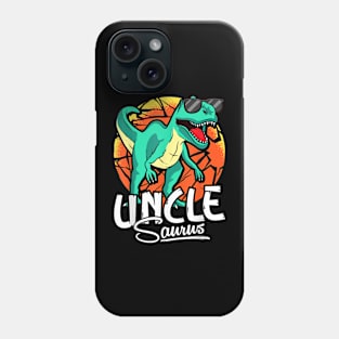 Unclesaurus T Rex Uncle Saurus Dinosaur Family Matching Phone Case