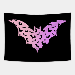 Pastel punk pink bat Tapestry