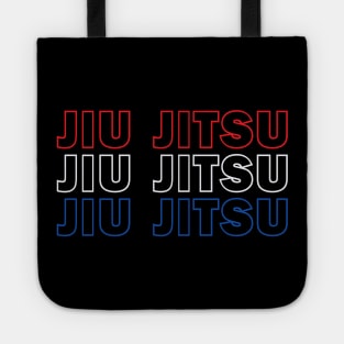 Jiu Jitsu Red White and Blue Tote