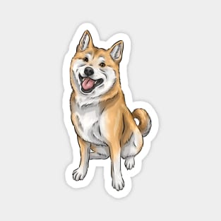 Shiba Inu | Cute Dog Art Magnet