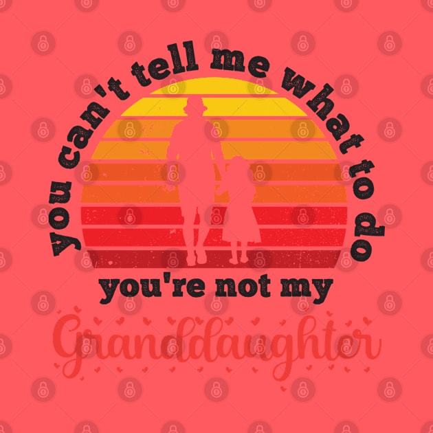 You Can't Tell Me What To Do You're Not My Granddaughter by Gaming champion