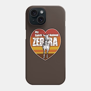 Vintage Zebra Phone Case