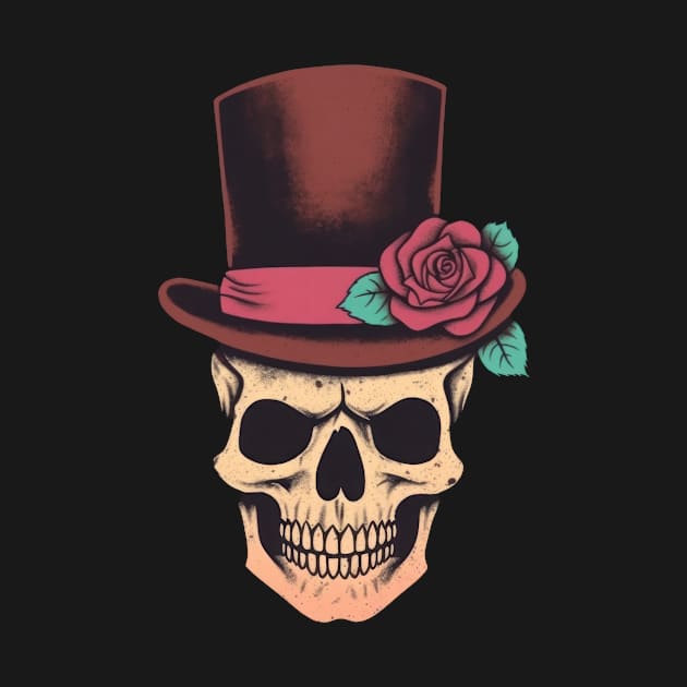 Skullz n' Roses by Testes123