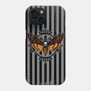 Gothic Death Moth Phone Case