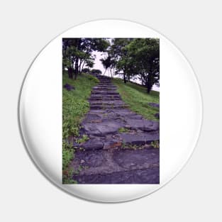 Steps on Campus of Far East Federal University, Vladivostok, Russia Pin