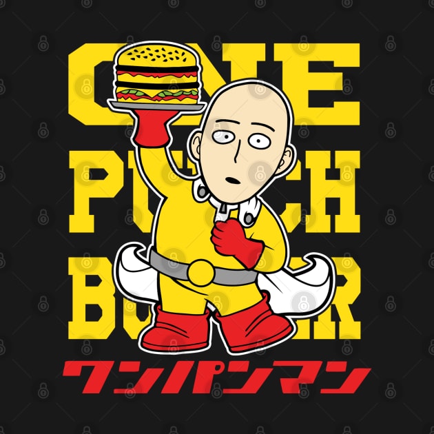 One punch burger by buby87