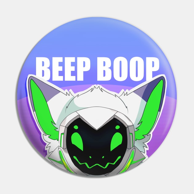 Beep boop Pin by FOXIXUS