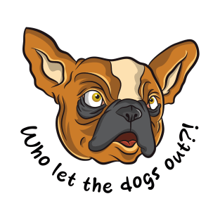 Dog French Bulldog Design Animal Pet Unisex T-Shirt