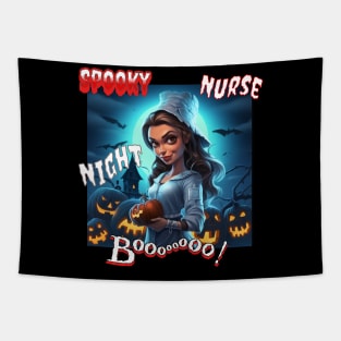 Spooky Nurse Tapestry