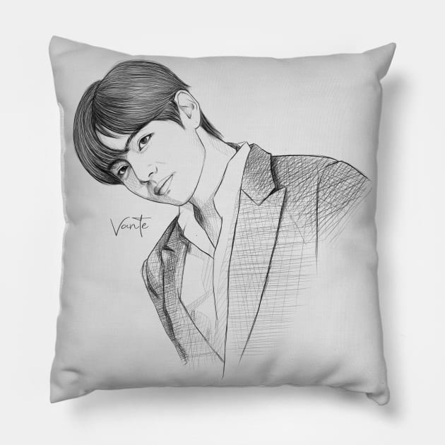 V Kim Taehyung - BTS Throw Pillow Case Cushion Cover Home Decor