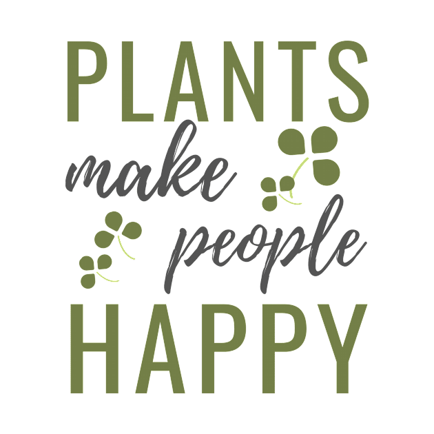 Plants make people happy by Waqasmehar