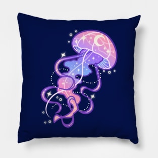 Sunset Jellyfish Pillow