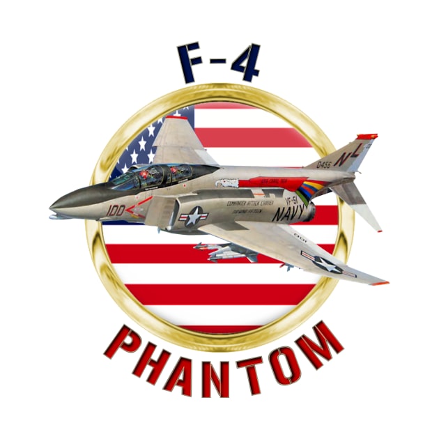 F-4B Phantom II USA by MilMerchant