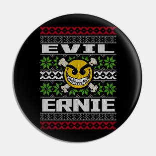 Ugly Christmas Sweater - Evil Ernie Pin